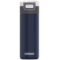 Tazza termica Kambukka Etna in acciaio inossidabile da 500 ml, colore blu denim