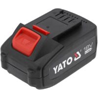 Yato YT 828463 batteria ricaricabile litio nera rossa