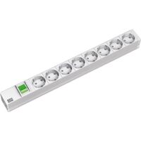 Bachmann 333.400 19" - Ciabatta elettrica in alluminio 1HE 8 prese