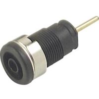 SKS HIRSCHMANN SEB 2630 S1,9 PRESA DI SICUREZZA DA LABORATORIO PRESA VERTICALE Ø PERNO: 4 MM NERO 1 PZ.