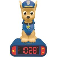 Sveglia con Luce Notturna 3D Lexibook Paw Patrol Chase e Effetti Sonori