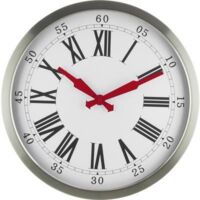 Eurotime 56801 Orologio Da Parete Con Cambio Ora Automatico - Radiosincronizzato, Non Servono Pile (AA Non Incluse) - 3