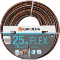 GARDENA Tubo acqua da giardino Comfort FLEX 25 m, 15 mm (5/8") per irrigazione e giardinaggio (18045-26)