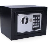Micel Cassaforte Elettronica Nera 230 mm Grande