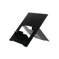 Supporto Regolabile per Laptop R-Go Riser, Flessibile e Altezza Regolabile, Nero