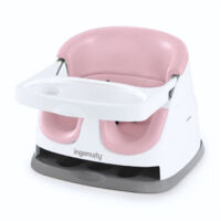 INGENUITY Seggiolino rialzato 2-in-1 con vassoio integrato, peonia, dai 6 mesi