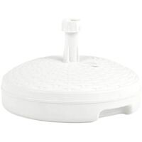 Ipae Progarden Base per Ombrellone 20 L Bianco Polipropilene