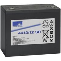 GNB Sonnenschein A412/12 SR NGA4120012HS0RA Batteria al piombo 12 V 12 Ah Piombo-gel (L x A x P) 181 x 157 x 76 mm Spina