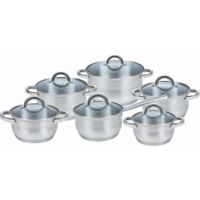 Maestro Set di pentole in acciaio inox 16-24 cm