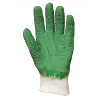 Guanti Eurotechnique 3805 crepe lattice antitaglio (lotto di 12 paia di guanti) Verde 10