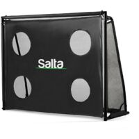 Porta da calcio Legend Salta 5125, Set di 2, Nero, Dimensioni 220 x 170 x 80 cm