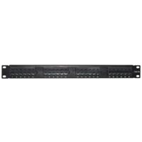 Pannello Patch 24 Porte 19" Utp Categoria 5E Morsettiera Tipo 110 Idc