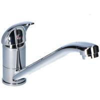 Rubinetto monoforo per lavabo Alba con bocca girevole, cromato