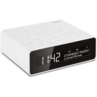 TechniSat DigitRadio 51 Radiosveglia DAB+, FM AUX Bianco