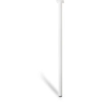 Gamba cilindrica in acciaio colore Bianco mod.401g ø3x80cm (2-401g.800.01) REI