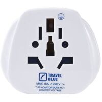 Adattatore da ingresso multiplo in tutto il mondo per uscita spina degli Stati Uniti TB-912 Travel Blue