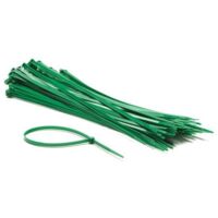 Set fascette in nylon - 48 x 300 mm - verde 100 pz