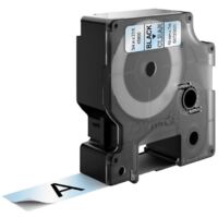 Dymo nastro per etichettatrice d1 colore nero/trasparente 19 mm x 7mt s0720820