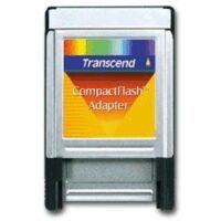 Transcend CompactFlash Adapter lettore di schede Argento