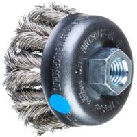 PFERD TOOLS Spazzola a tazza COMBITWIST TBG Ø 65 mm M14 filo in acciaio inox Ø 0,35 per smerigliatrice angolare POS TBG