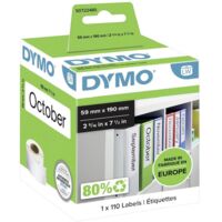 Etichette Dymo 99019 Nero Bianco (S0722480)