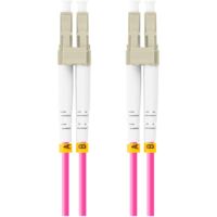 Tubo flessibile Lanberg OM4 50/125 Violetta Duplex 1 m