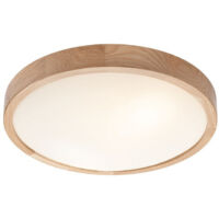 Lamkur Plafoniera a filo semplice rovere, 2x E27