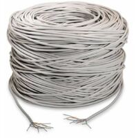 Cavo RJ45 Categoria 5e UTP Aisens A133-0208 100 m Grigio
