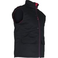 Giacca da lavoro senza maniche imbottita FUSION - NERO 3XL - 7