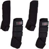 4 Pz Set Paranocche per Pony Neri 320132 Kerbl