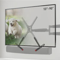 Staffa universale x Sound Bar - max 8,5kg - universale - facile installazione
