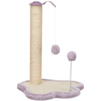 Tiragraffi TRIXIE Junior - Con palo - 50 cm - Naturale e viola
