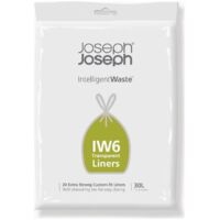 Joseph Joseph IW6 Pattumiere da 30 Litri (Confezione da 20) -Trasparente, 30 Lt