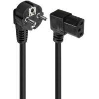Ewent EC1910 cavo de trasmissione Nero 1,8 m accoppiatore C13 Spina tipo F