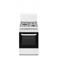 Cucina a Gas Vitrokitchen CB5535BBE BUT Bianco Misto (50 x 55 cm)