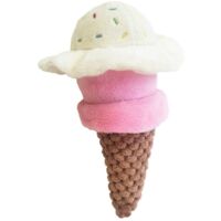 Peluche per cani Gloria Gloicecream Multicolore Poliestere polipropilene Gelato 9 x 9 x 17 cm