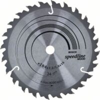 Lama per sega circolare Bosch speedline wood 184 mm 24 denti