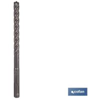 Punta per trapano cofan sds-plus 10x315 mm calcestruzzo