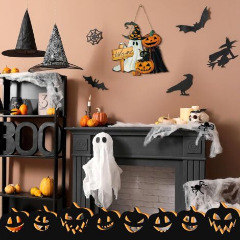Oreiller Fantôme Halloween Aspire.C, 30 Cm, Tout Doux Et Mignon