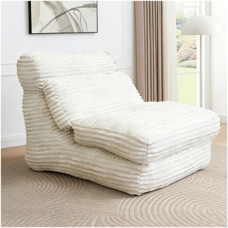 Fauteuil de détente modulaire QE-BAISE : canapé-lit 2 en 1 pour un style de vie moderne