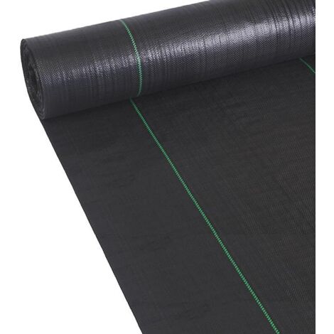 Toile de paillage 70g/m² – 10m x 2m Résistante aux UV – Perméable à l'eau – Anti-mauvaises herbes pour grandes surfaces – pour Amenagement Paysager, Couvre-sol (1/5)