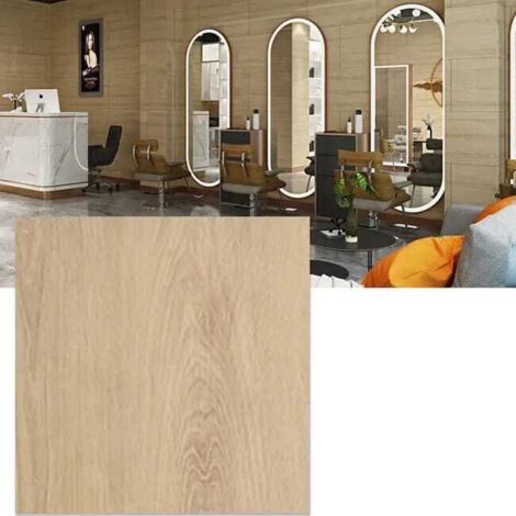 Lot de 10 dalles autocollantes Revêment de PVC 30X30cm, Revêtement de sol vinyle imperméable marbre – Installation facile pour salle de cuisine, salon (1/4)