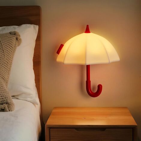 Veilleuse Parapluie LED – Lampe Silicone Tactile Magnétique (1/5)