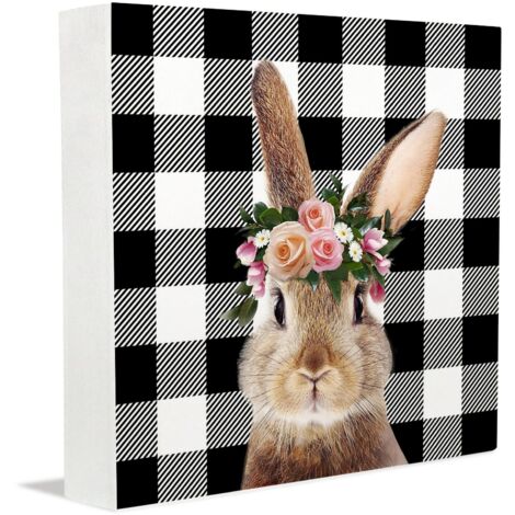 Cadre photo en bois, accessoires de bureau pour femmes d'âge mûr, panneau en bois pour cadre photo personnalisé à faire soi-même, cadeau (1/5)