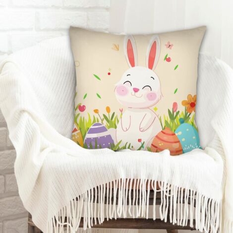Housse de coussin sans coussin 45x45 résistant pour canapé lit salon chambre à coucher décoration de la saint-valentin (1/5)