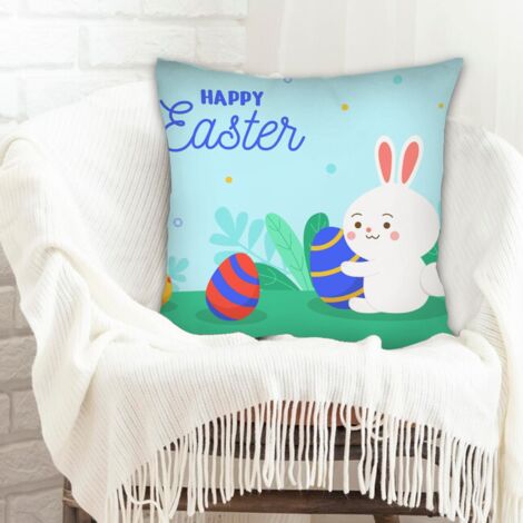 Housse de coussin pour décoration intérieure lavable en machine pour canapé lit salon chambre décoration de la saint-valentin (1/5)