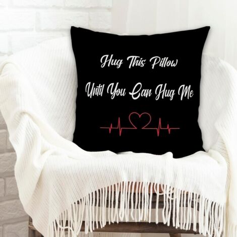 Coussin décoratif lavable pour petit ami anniversaire anniversaire de naissance la saint-valentin noël (1/5)