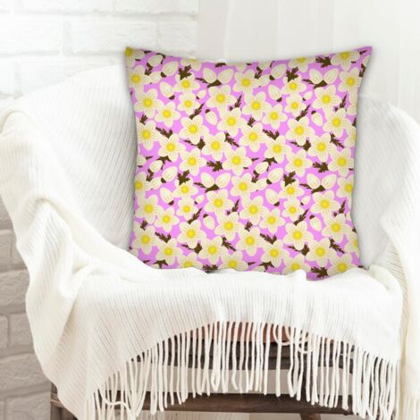 Housse de coussin de salon fermeture à glissière pour Noël, la Saint-Valentin, anniversaire (1/5)