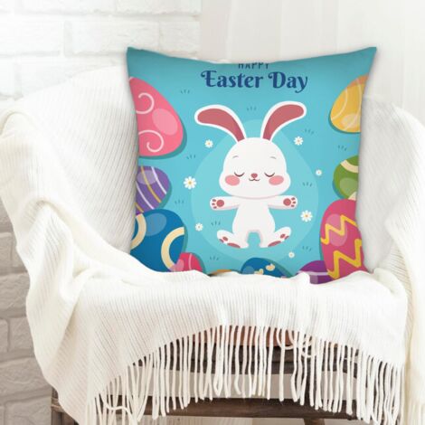Housse de coussin carrée standard 45x45cm facile d'entretien pour décoration de maison pour la saint-valentin (1/5)