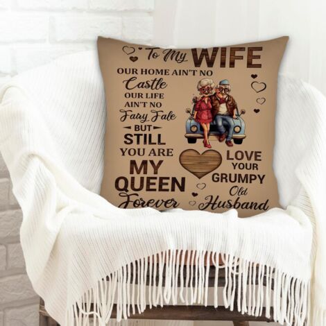 Housse de coussin pour canapé résistant aux tachespour décoration de mariage (1/5)